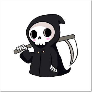 Cute grim reaper Posters and Art